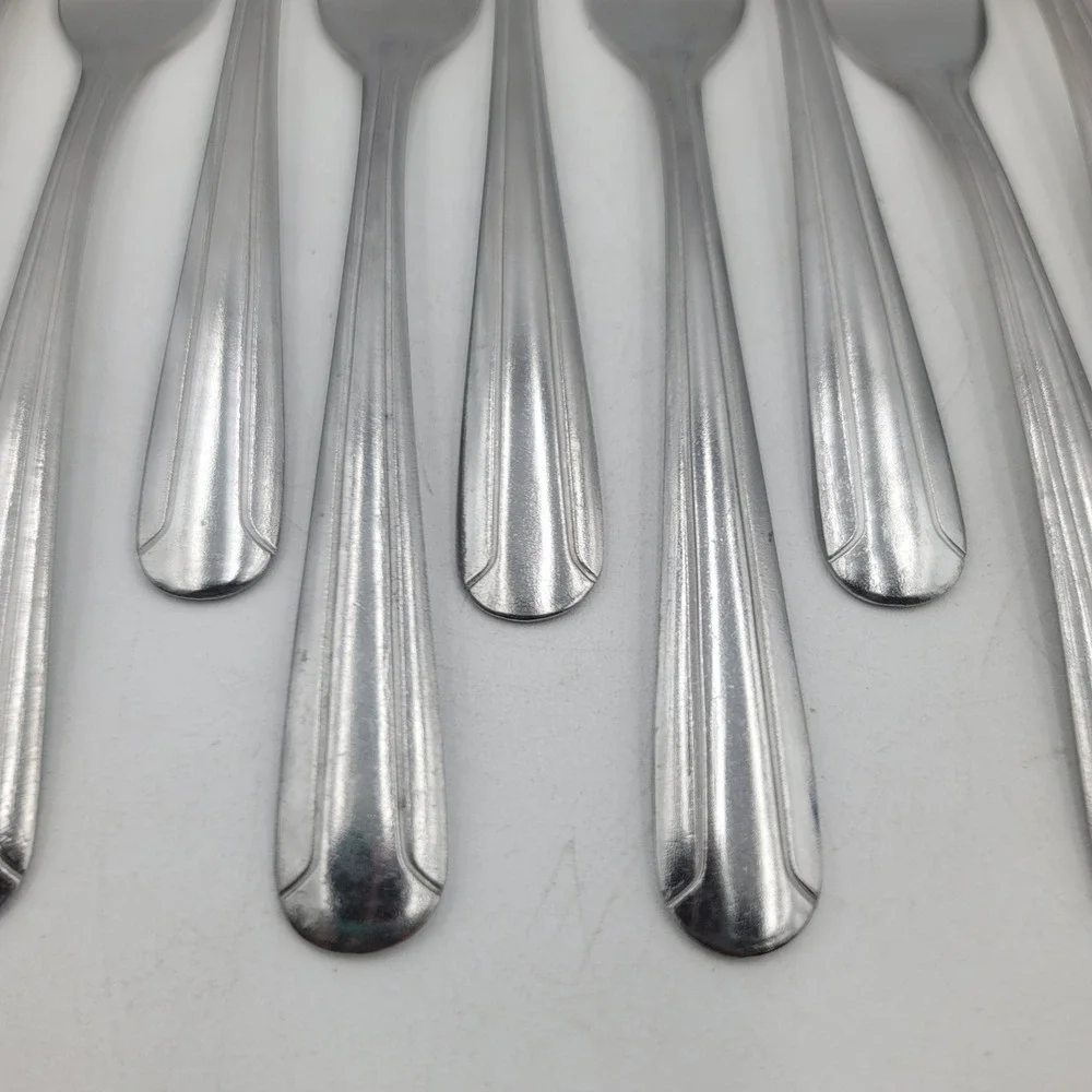 18pc Walco Dominion Stainless Steel Flatware Set 18CR China Dinner Forks